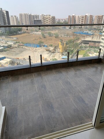 Balcony in 3 BHK Apartment at Pharande Puneville, Tathawade – for Rent