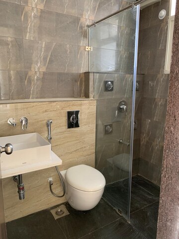 Bathroom in 3 BHK Apartment at Pharande Puneville, Tathawade – for Rent