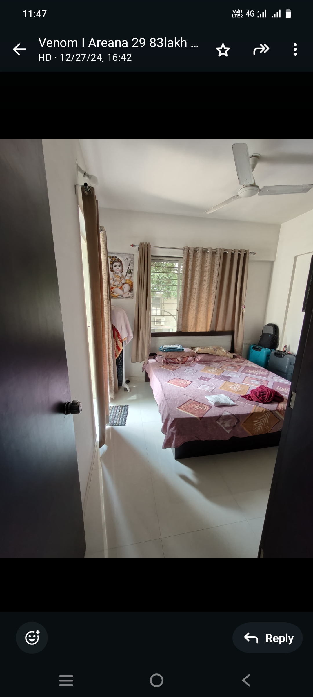 2 BHK + Pooja Room Apartment For Sale in Legacy Arena 29 Phase II