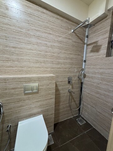 Bathroom in 4 BHK Apartment at Rajesh Raj Infinia, Malad West – for Rent