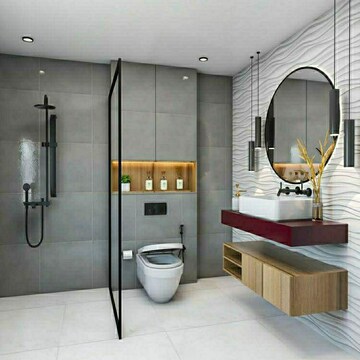 Building Lobby in 3 BHK Villa at Bidadi – for Sale