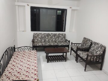 Living Room in 1 BHK Apartment at Neco Gardens, Viman Nagar – for Rent