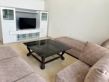 Living Room in 3 BHK Apartment at Gaur Sportswood, Sector 79 – for Rent