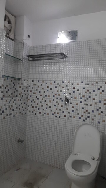 Bathroom in 3 BHK Apartment at Sector 18, Dwarka – for Rent