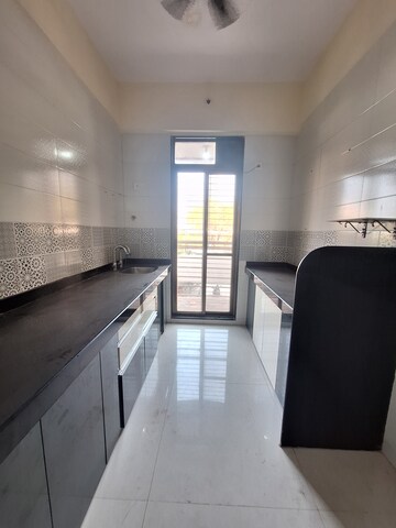 Kitchen in 1 BHK Apartment at Raunak City, Kalyan West – for Rent