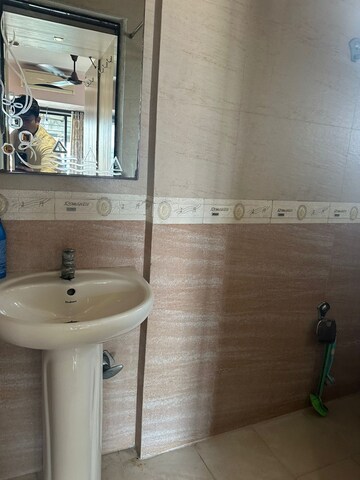 Bathroom in 3 BHK Apartment at Bandra West – for Rent