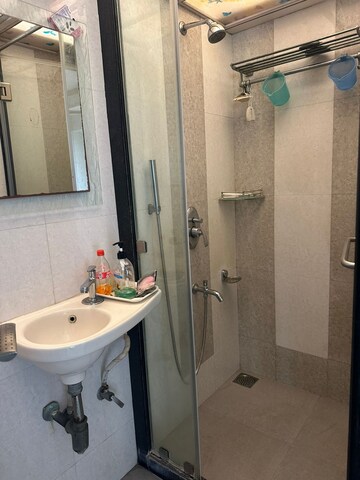Bathroom in 3 BHK Apartment at Bandra West – for Rent