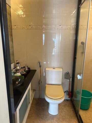 Bathroom in 3 BHK Apartment at Bandra West – for Rent