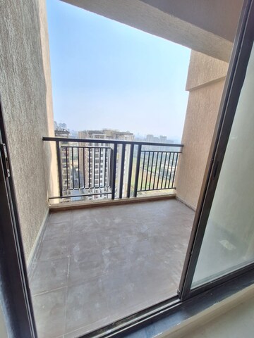 Balcony in 2 BHK Apartment at Raunak City, Kalyan West – for Rent
