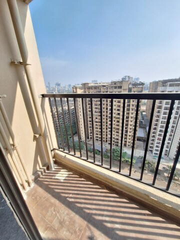 Balcony in 2 BHK Apartment at Raunak City, Kalyan West – for Rent