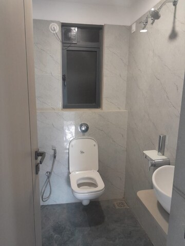 Bathroom in 3 BHK Apartment at Gurukrupa Divyam, Ghatkopar East – for Rent