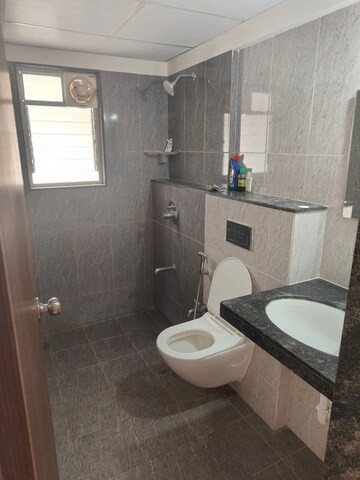 Bathroom in Studio Apartment at Gera World of Joy, Kharadi – for Rent