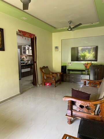Living Room in 2 BHK Apartment at Pragati Sankul CHS, Dombivli West – for Rent