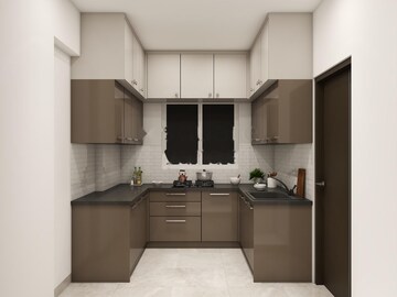 Kitchen in 3 BHK Apartment at Vasavi GP Trends, Nanakramguda – for Rent
