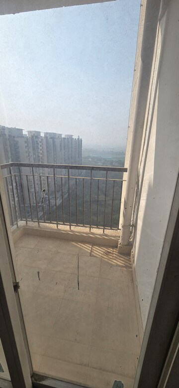 Balcony in 2.5 BHK Apartment at Amrapali Riverview, Amrapali Leisure Valley – for Rent