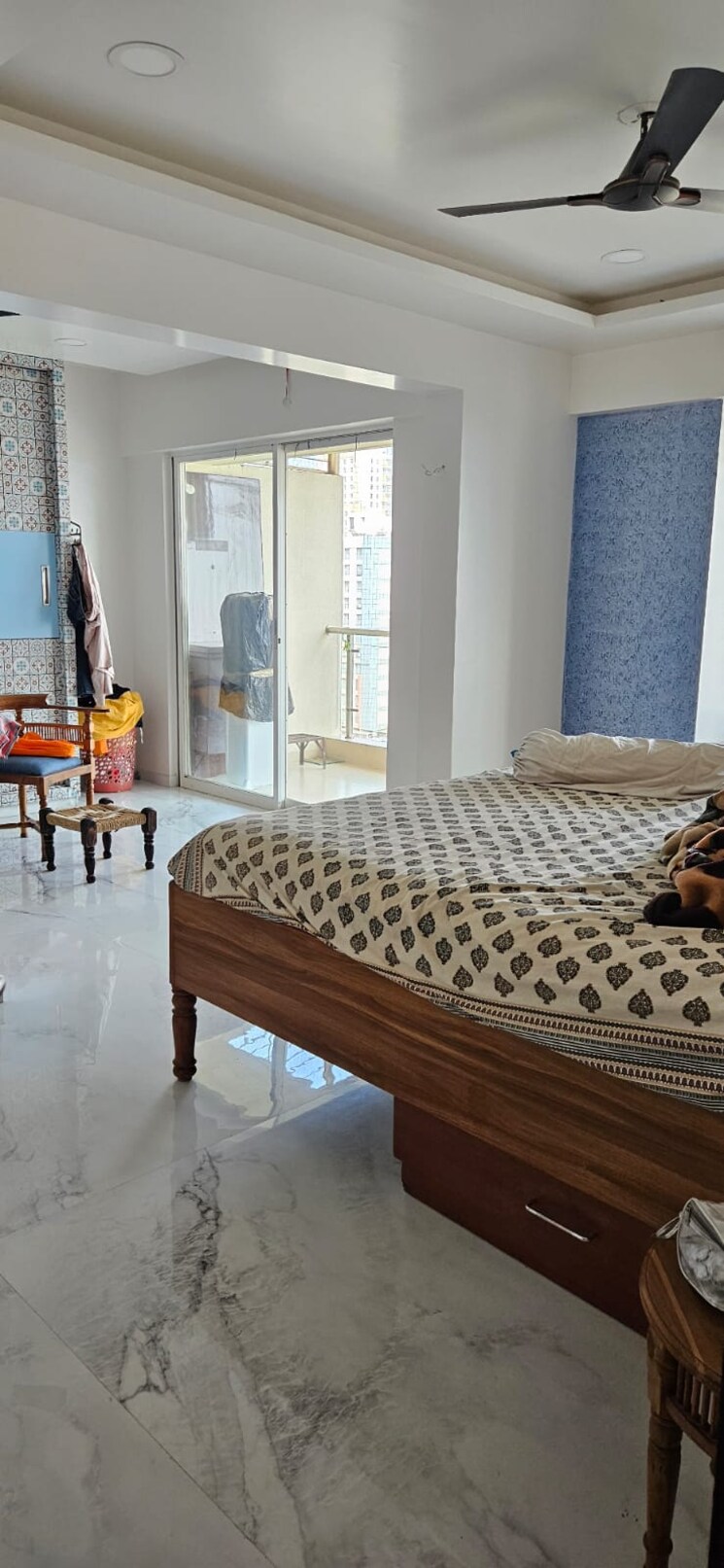 Bedroom, comfort-zone 4 Bedroom 1700 Sq.Ft. Apartment In Balewadi Pune 8066998