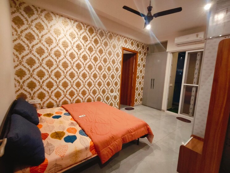 Bedroom, t-homes-phase-1 4 Bedroom 1950 Sq.Ft. Apartment In Siddharth Vihar Ghaziabad 8067047