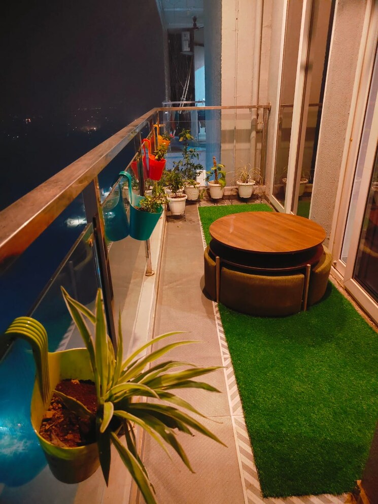 Balcony, t-homes-phase-1 4 Bedroom 1950 Sq.Ft. Apartment In Siddharth Vihar Ghaziabad 8067047