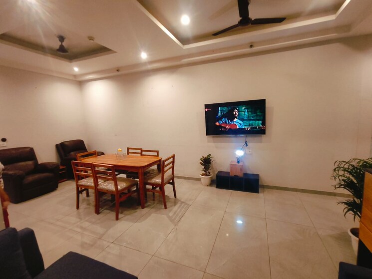 Living Room, t-homes-phase-1 4 Bedroom 1950 Sq.Ft. Apartment In Siddharth Vihar Ghaziabad 8067047