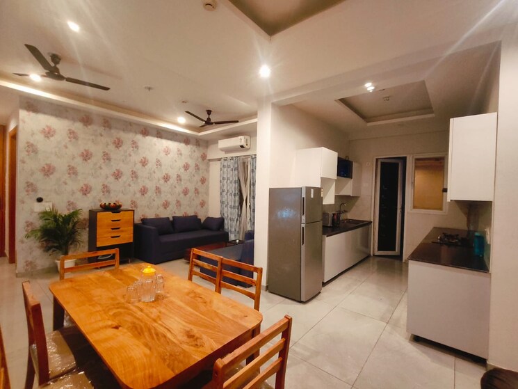 Living Room, t-homes-phase-1 4 Bedroom 1950 Sq.Ft. Apartment In Siddharth Vihar Ghaziabad 8067047