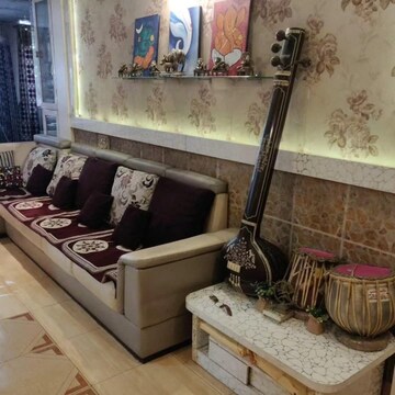 Living Room in 1 BHK Apartment at Rashmi Heights, Vasai East – for Rent