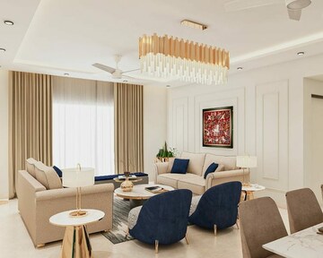 Living Room in 4 BHK Villa at Bidadi – for Sale