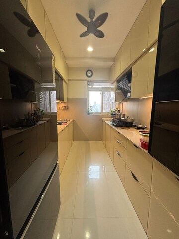 Kitchen in 3 BHK Apartment at BM Satyam Solaris, Deonar – for Rent