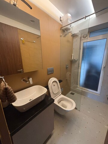 Bathroom in 3 BHK Apartment at BM Satyam Solaris, Deonar – for Rent