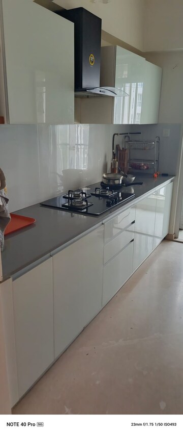 Kitchen in 1 BHK Apartment at Godrej The Trees, Vikhroli East – for Rent