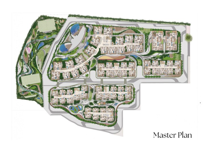 Master Plan, narsingi 3 Bedroom 1400 Sq.Ft. Apartment In Narsingi Hyderabad 8067339