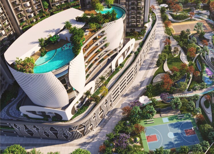 Exterior View, narsingi 3 Bedroom 1400 Sq.Ft. Apartment In Narsingi Hyderabad 8067339