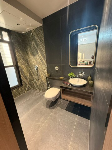 Bathroom in 4 BHK Apartment at Mundhwa – for Sale