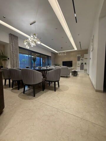 Living Room in 4 BHK Apartment at Mundhwa – for Sale