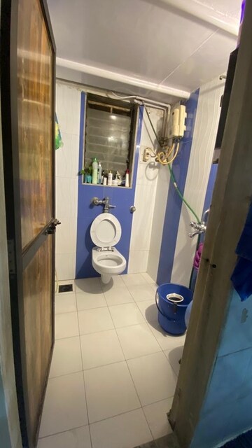 Bathroom in 1 BHK Apartment at D Kapoor Hilton Apartment, Andheri West – for Sale
