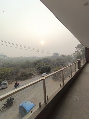 Balcony in 4 BHK Builder Floor at Srishti Greenfield Homes, Green Fields Colony – for Sale