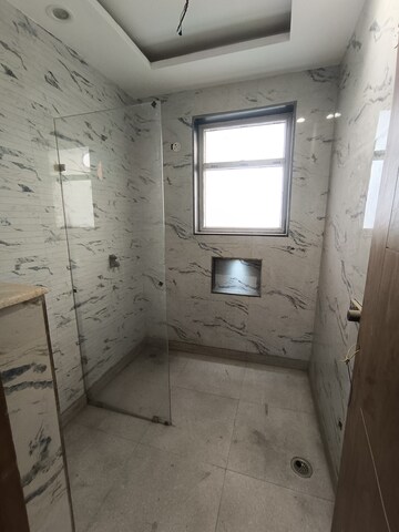 Bathroom in 4 BHK Builder Floor at Srishti Greenfield Homes, Green Fields Colony – for Sale