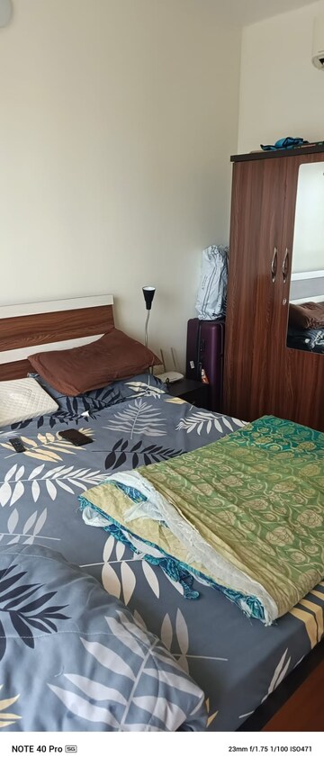 Bedroom in 1 BHK Apartment at Godrej The Trees, Vikhroli East – for Rent