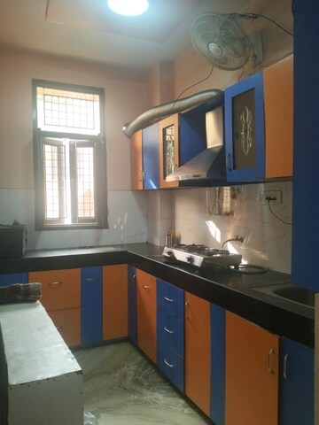 Kitchen in 2 BHK Builder Floor at Nirman Vihar – for Rent