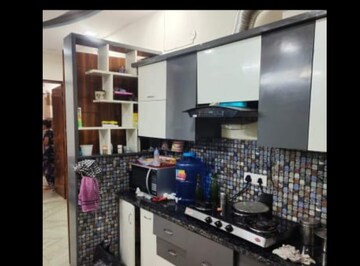 Kitchen in 2 BHK Builder Floor at Nirman Vihar – for Rent