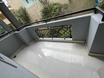Balcony in 3 BHK Apartment at Mahaveer Seasons, Hsr Layout – for Rent