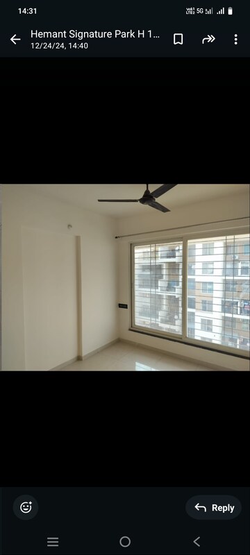 Room in 2 BHK Apartment at Shree Signature Park, Wakad – for Rent