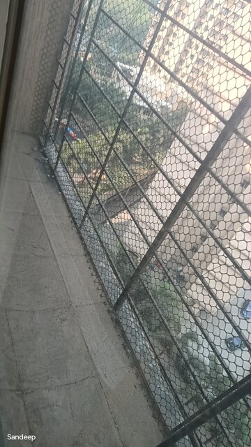Balcony in 2 BHK Apartment at Mahavir Kalpavruksha, Ghodbunder Road – for Sale
