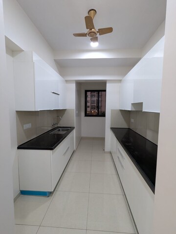 Kitchen in 3 BHK Apartment at Shapoorji Pallonji Vicinia, Powai – for Rent