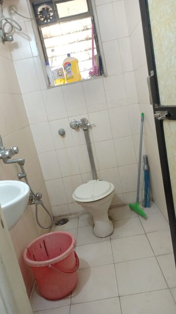 Bathroom in 1 BHK Apartment at Federation Of Pacific Enclave CHS Ltd, Powai – for Rent