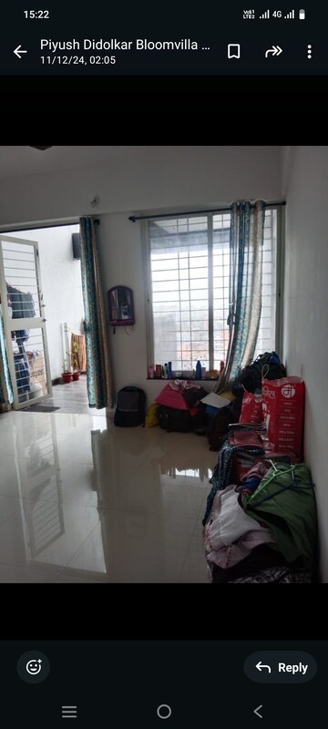 Living Room in 1 BHK Apartment at Redshift Bloomville, Hinjewadi – for Sale