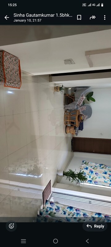 Furnished Amenities in 1.5 BHK Apartment at Neev Itrend Life 2, Wakad – for Rent