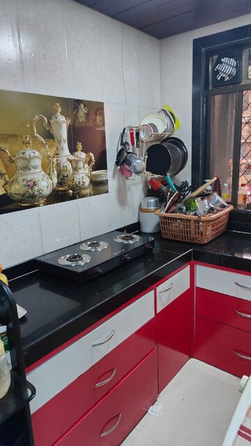 Kitchen in 1 BHK Apartment at Bandra West – for Rent
