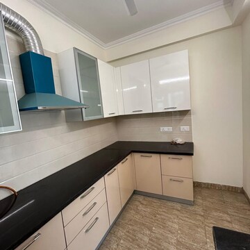Kitchen in 3 BHK Apartment at Godrej Meridien, Mohammad Heri Village – for Rent