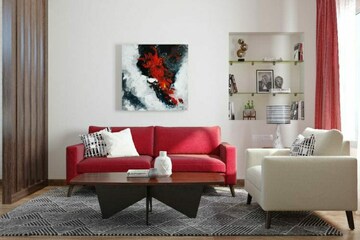 Living Room in 3 BHK Villa at Bidadi – for Sale