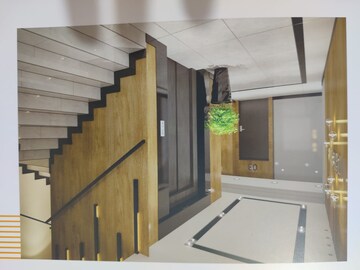 Kitchen in  Office Space at Ambli – for Rent